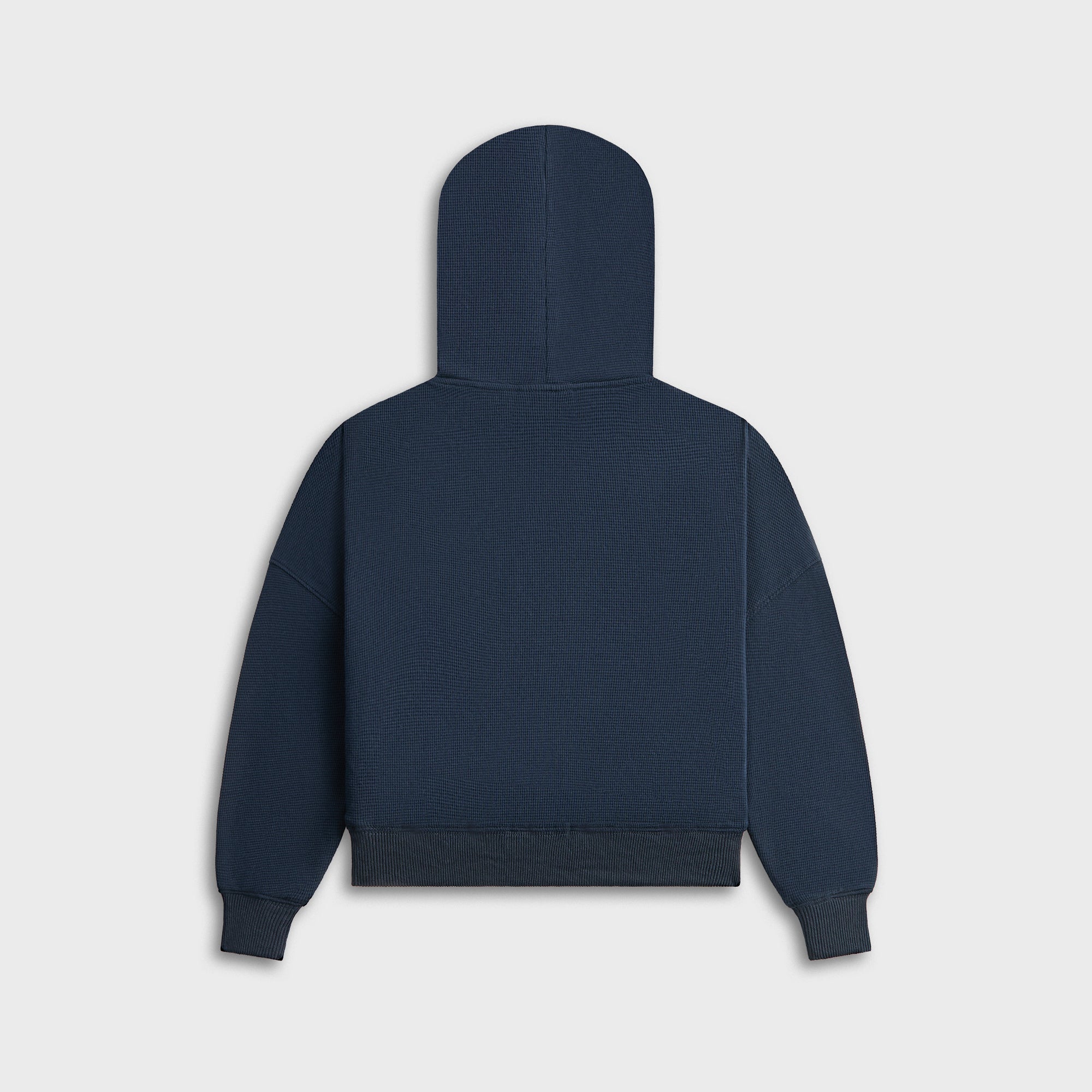 Kith Kids Waffle Nelson Quarter Zip Hoodie - Nocturnal | Kith Nocturnal