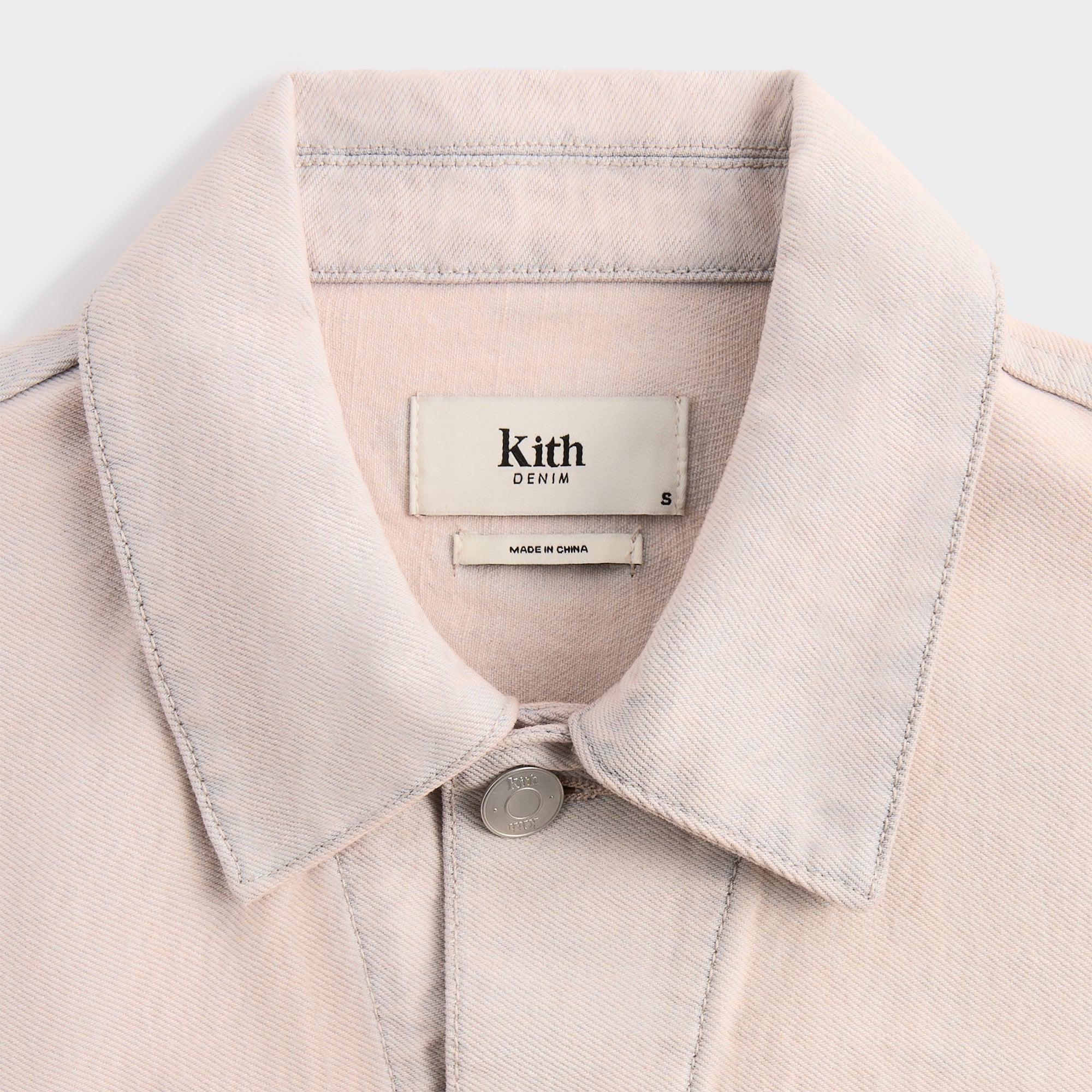 Kith Alonzo Denim Jacket - Washed Pastel | Kith Washed Pastel