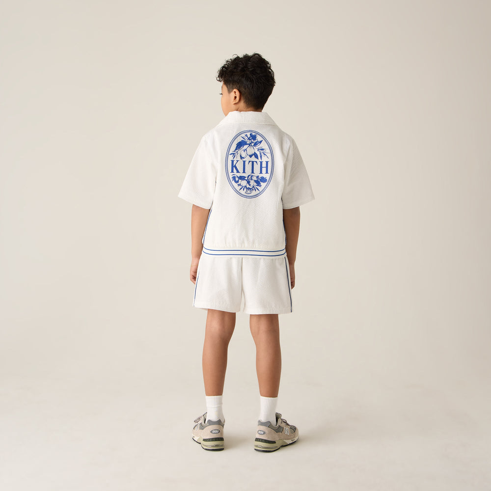 Kith Kids Seersucker Liam Short - Silk | Kith Silk