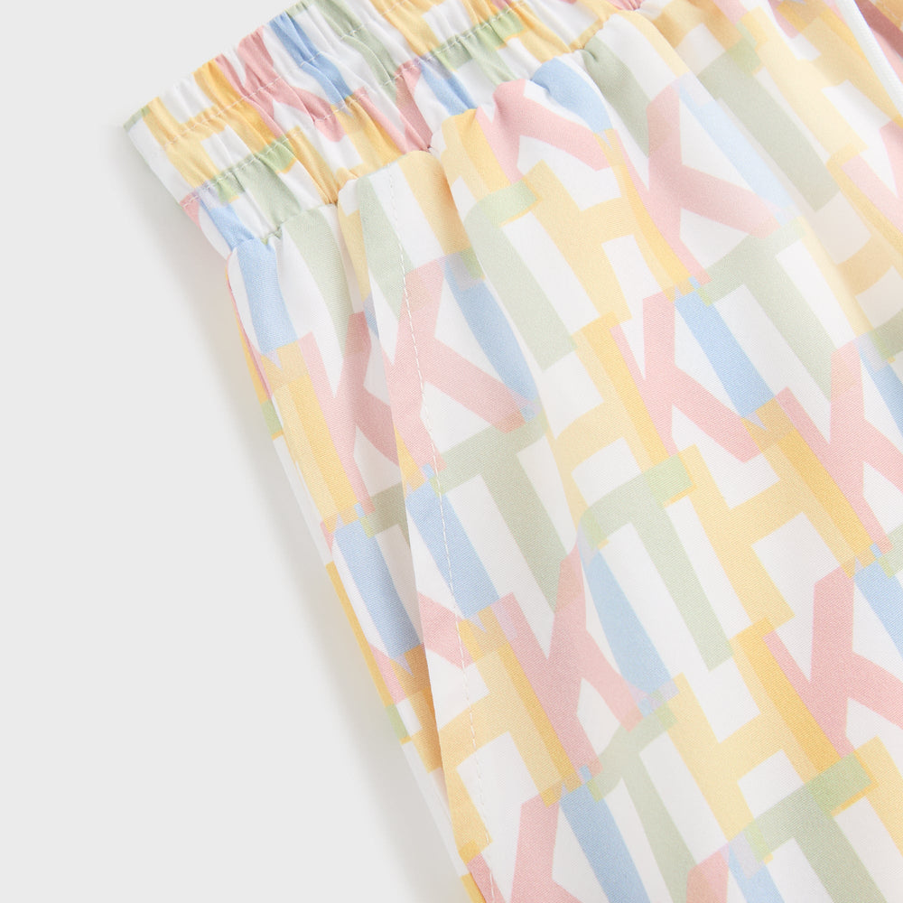 Kith Kids Monogram Kai Swim Trunk - Silk | Kith Silk