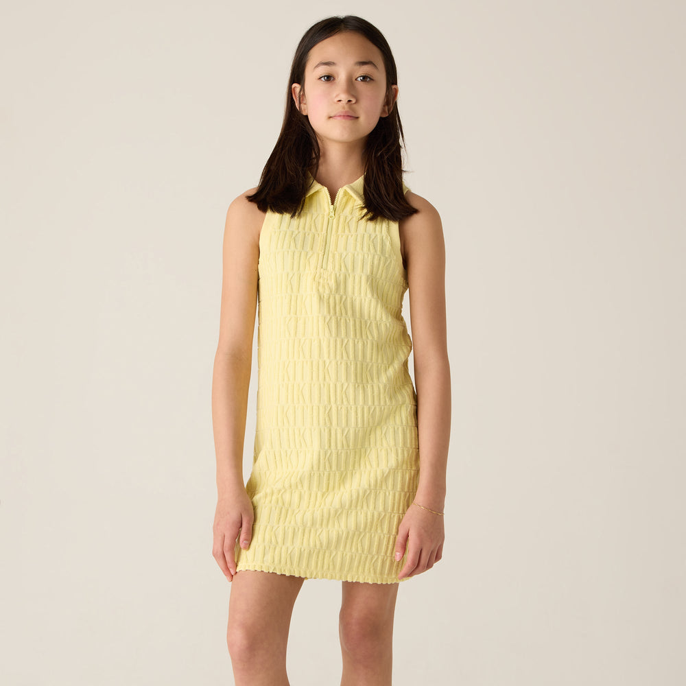 Kith Kids Monogram Terry Polo Dress - Ray | Kith Ray