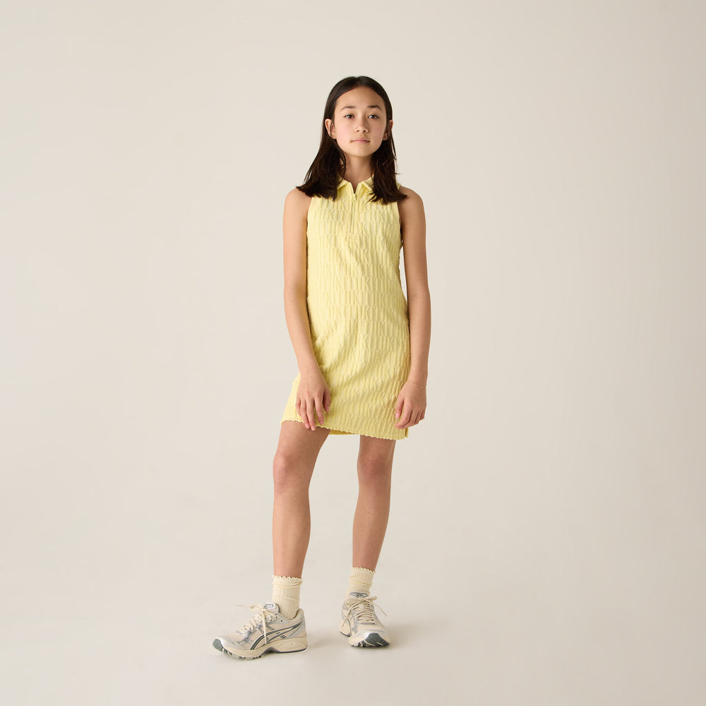 Kith Kids Monogram Terry Polo Dress - Ray | Kith Ray