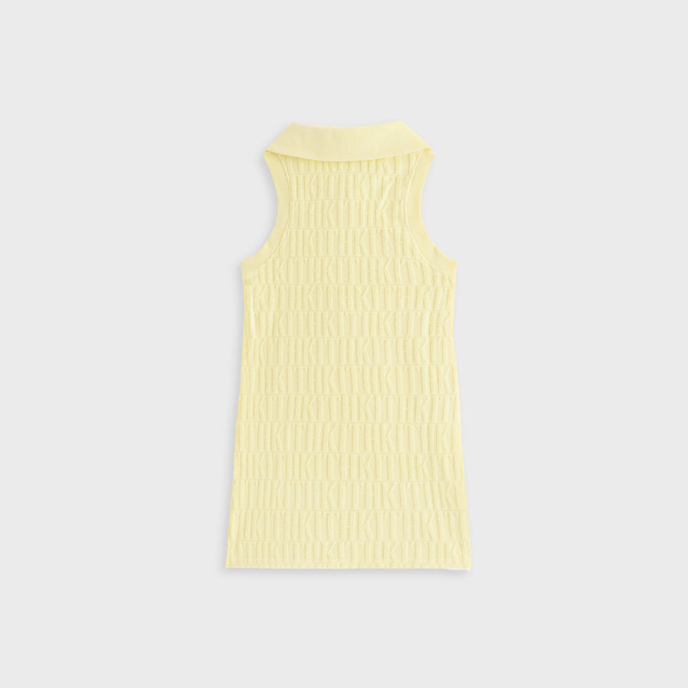 Kith Kids Monogram Terry Polo Dress - Ray | Kith Ray