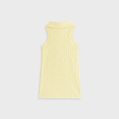 Kith Kids Monogram Terry Polo Dress - Ray | Kith Ray