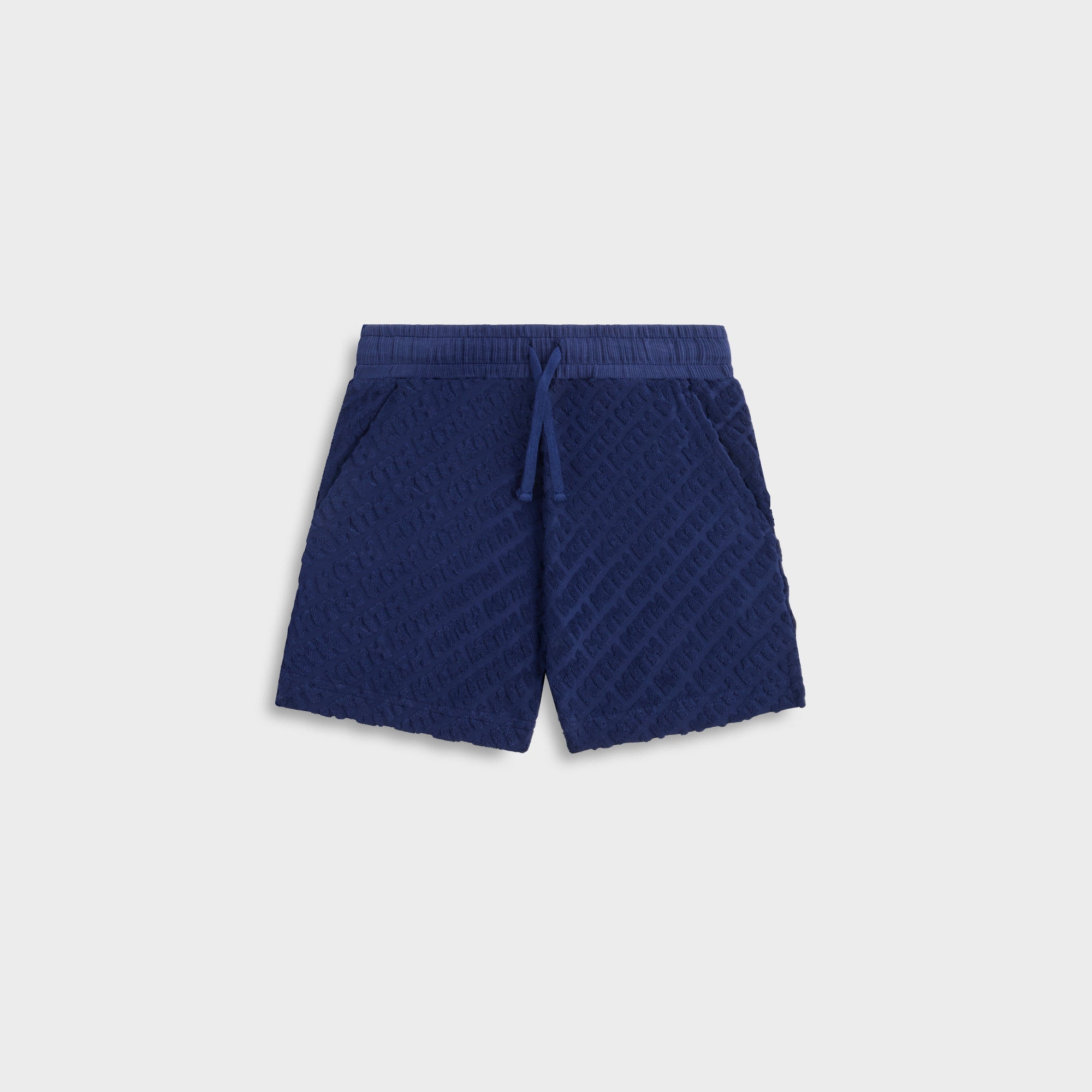 Kith Kids Monogram Terry Camp Short - Screen | Kith Screen