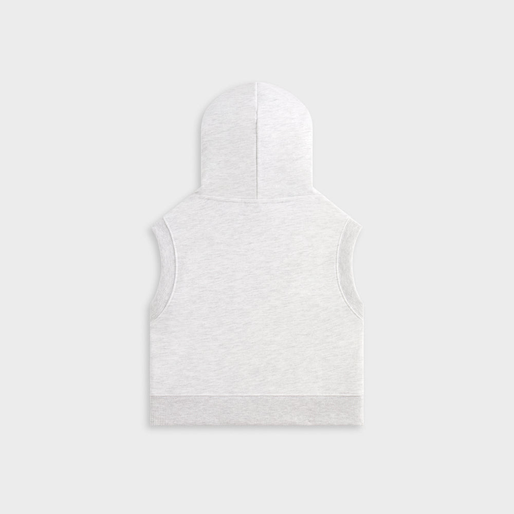Kith Kids Pathways Sleeveless Hoodie - Light Heather Grey | Kith Light Heather Grey
