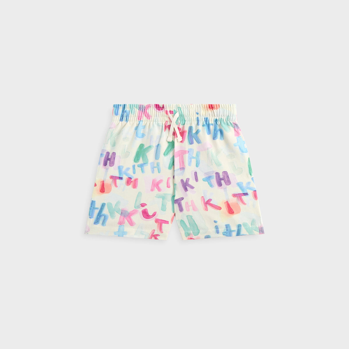 Kith Kids Watercolor Camp Short - White | Kith White