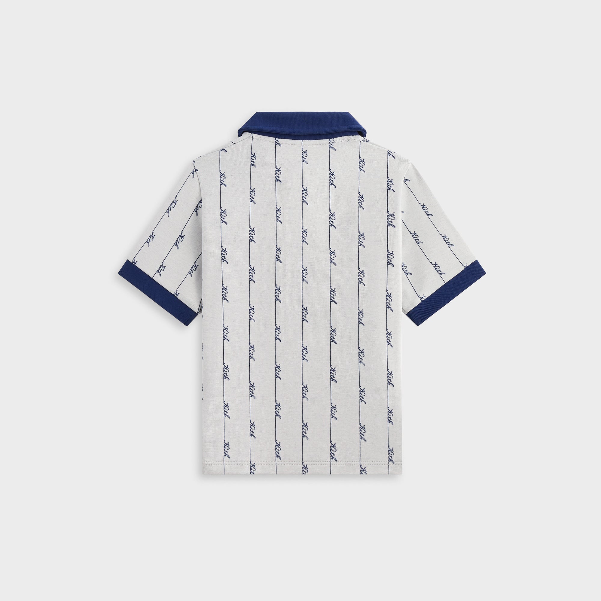 Kith Kids Script Knit Tilden Polo - Sandrift | Kith Sandrift