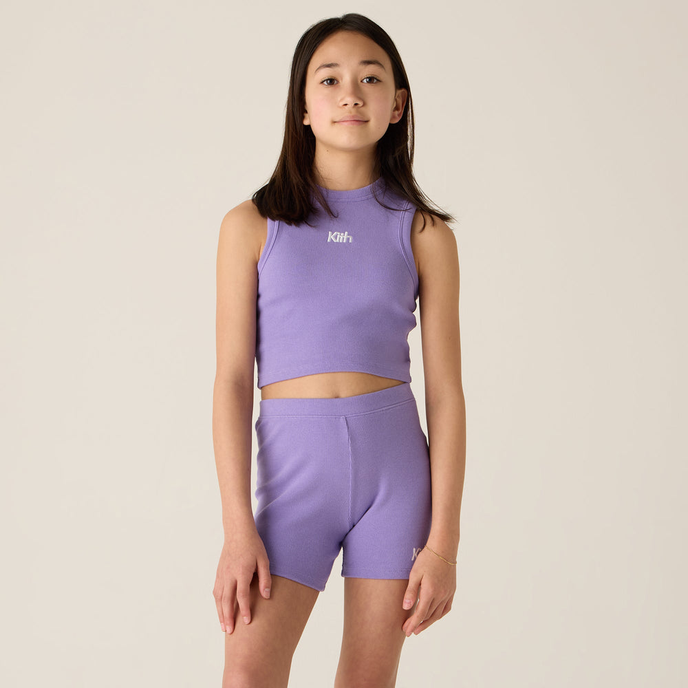 Kith Kids Rib Tiana Tank - Iris | Kith Iris