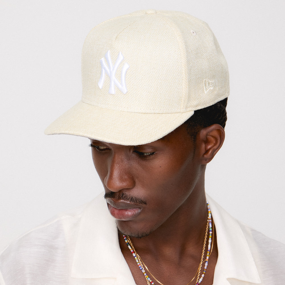Kith & New Era for the New York Yankees Raffia 9FIFTY Snapback - Zephy | Kith Zephyr