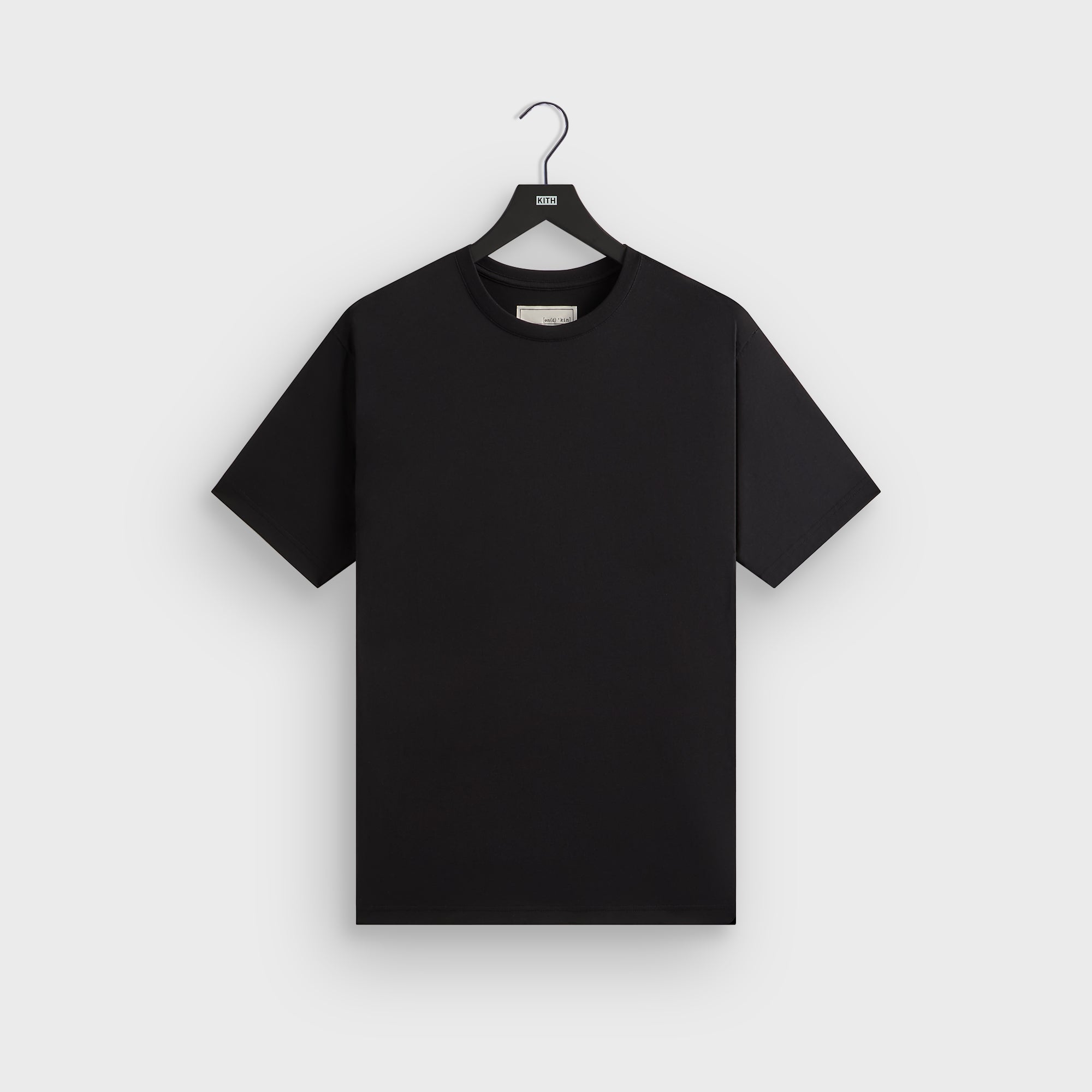 &Kin Pima Jersey Short Sleeve Heathrow Tee - Black | Kith Black