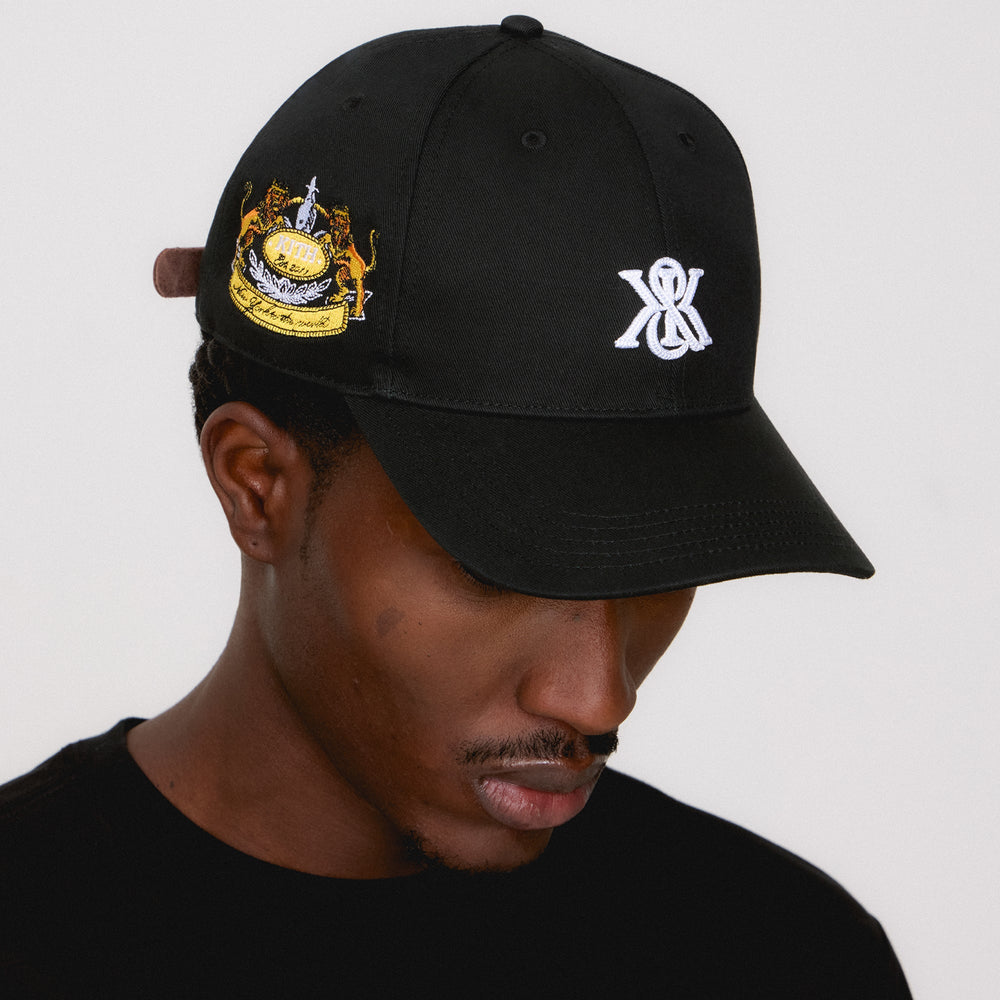 Kith Greenwich Two-Button Twill Classic Cap - Black | Kith Black