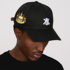 Kith Greenwich Two-Button Twill Classic Cap - Black | Kith Black