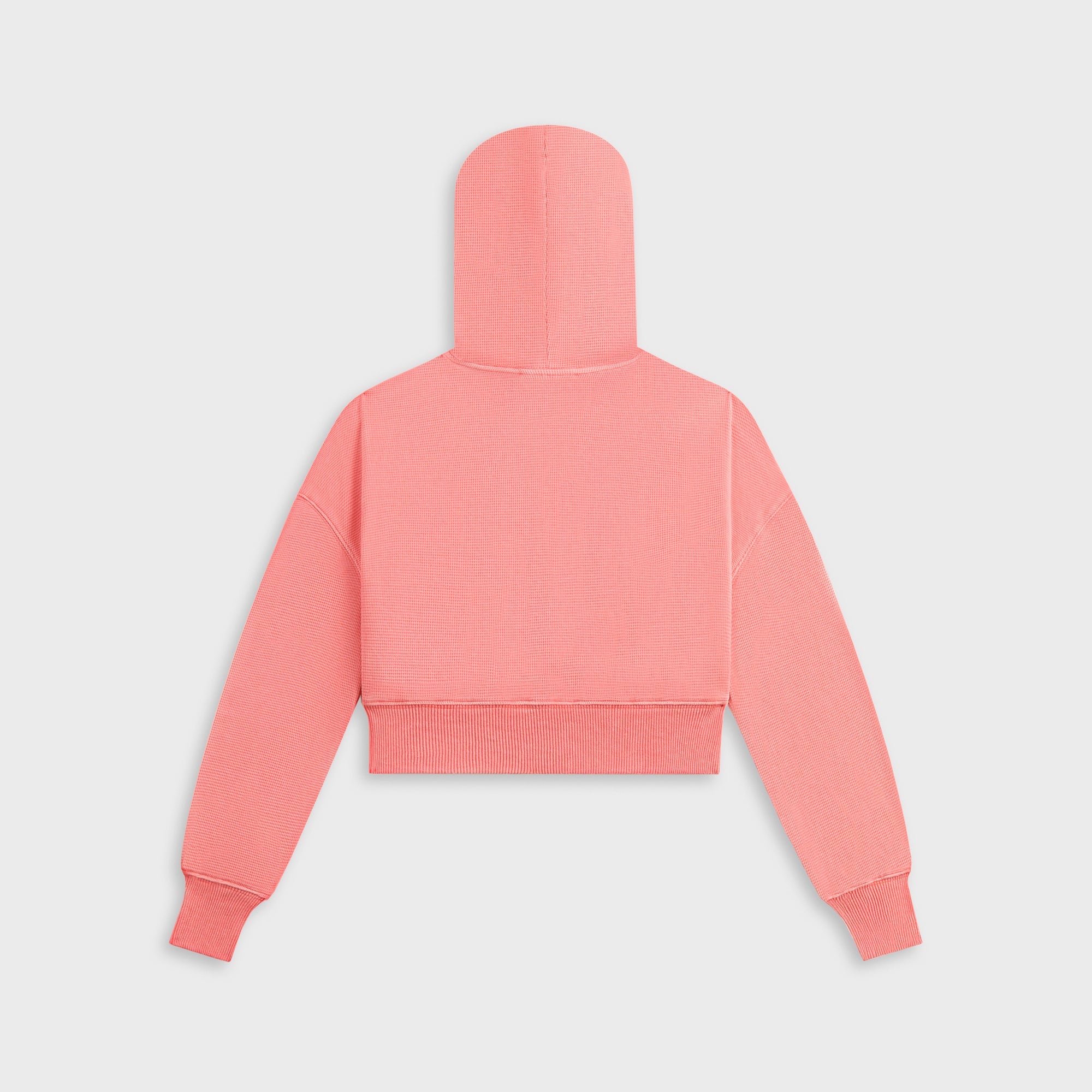 Kith Kids Waffle Fallon Quarter Zip Hoodie - Dawn | Kith Dawn