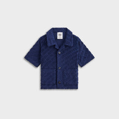 Kith Baby Monogram Terry Camp Shirt - Screen | Kith Screen