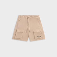 Kith Kids Belmont Cargo Short - Canvas | Kith Canvas