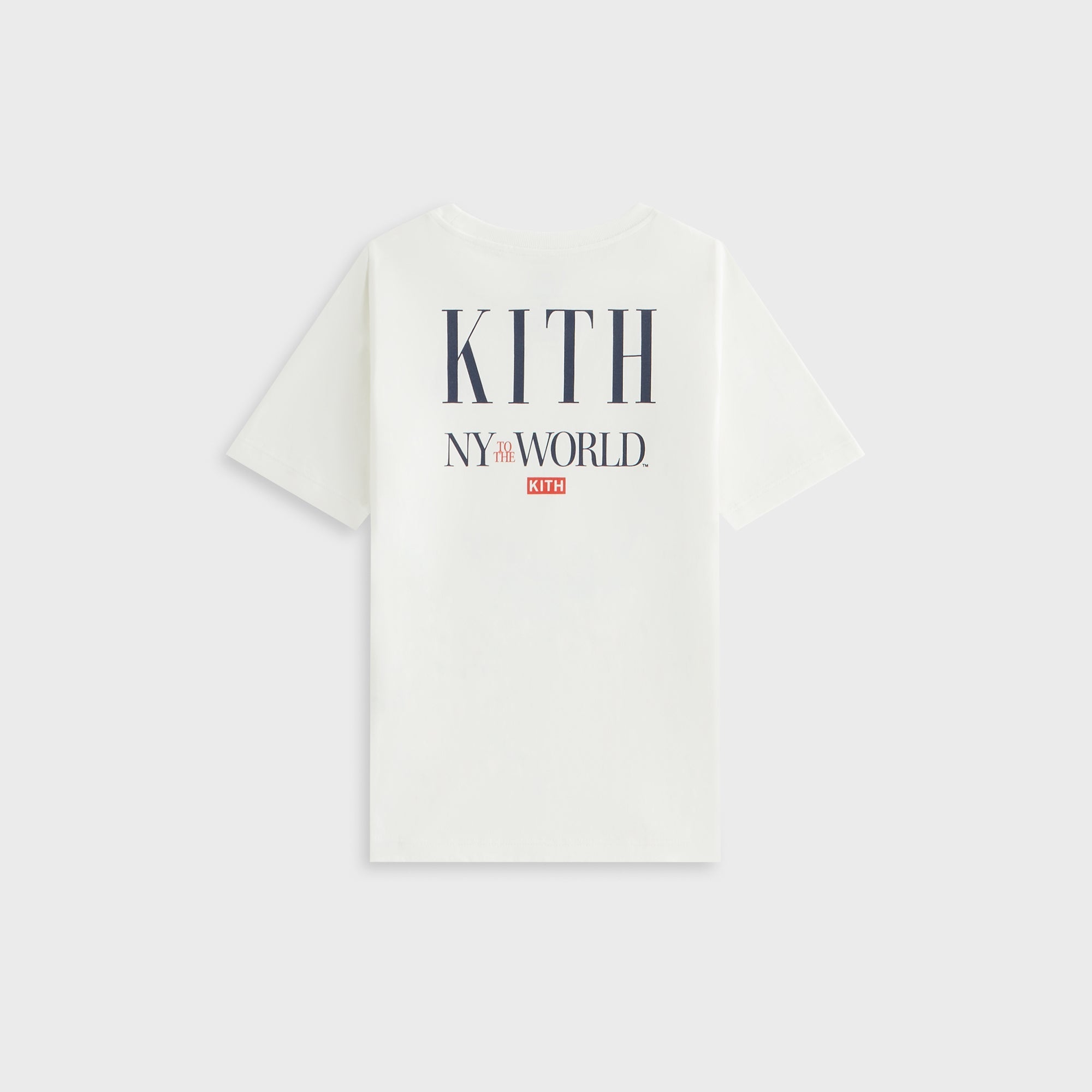Kith Kids New York to the World Tee - White | Kith White
