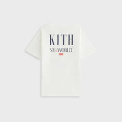 Kith Kids New York to the World Tee - White | Kith White