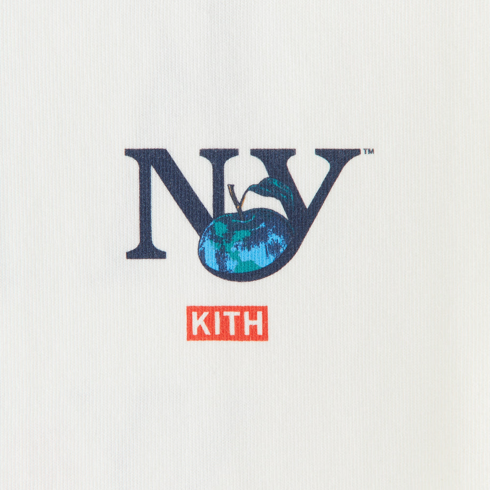 Kith Kids New York to the World Tee - White | Kith White