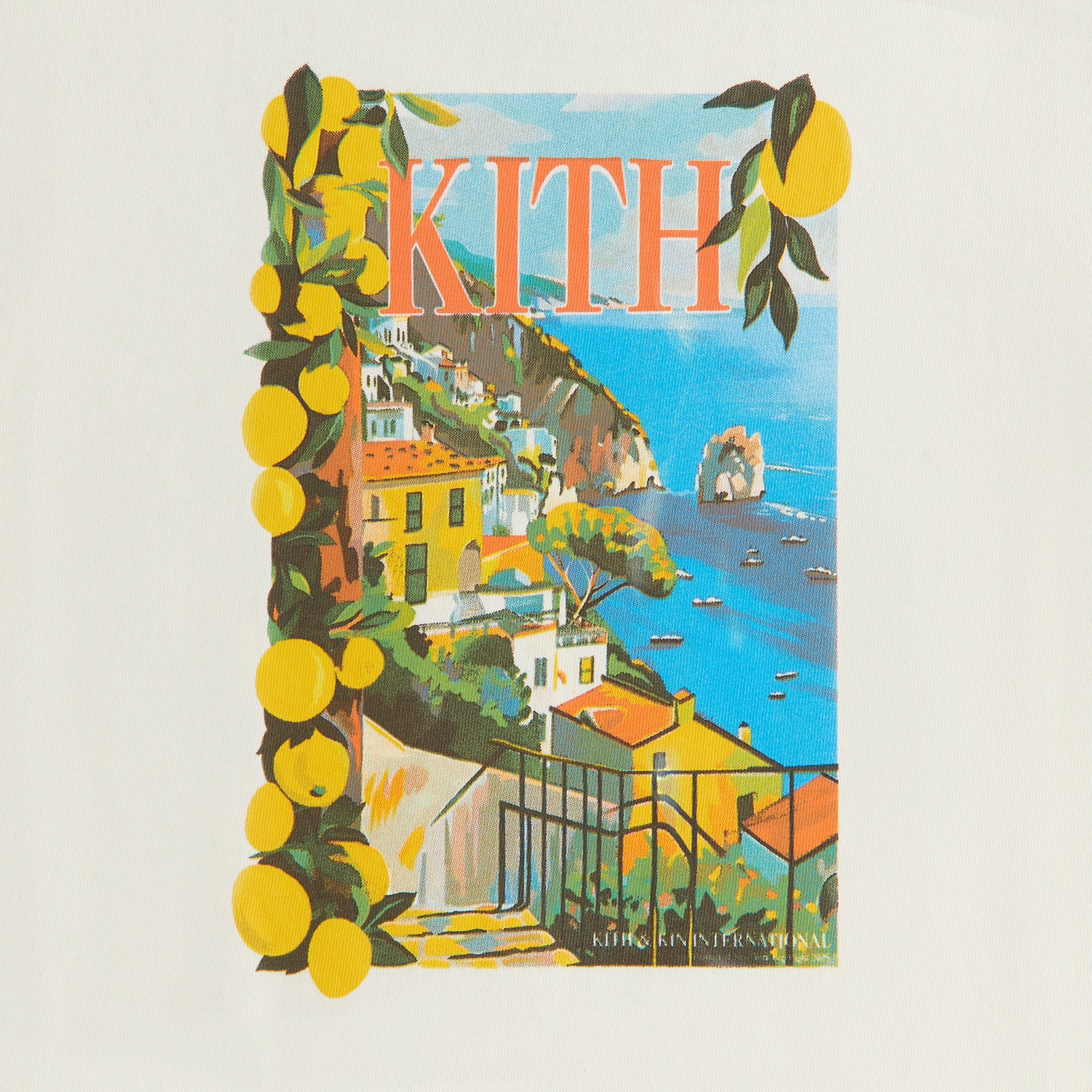 Kith Kids Vacation Souvenir Tee - Silk | Kith Silk