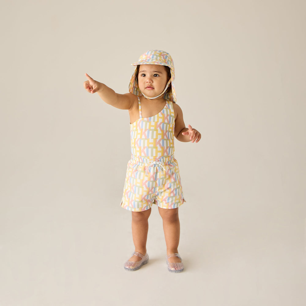 Kith Baby Monogram Kai Swim Trunk - Silk | Kith Silk
