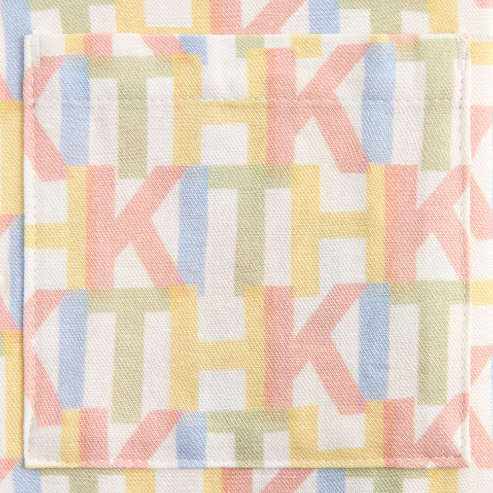 Kith Kids Monogram Thompson Camp Shirt - Silk | Kith Silk