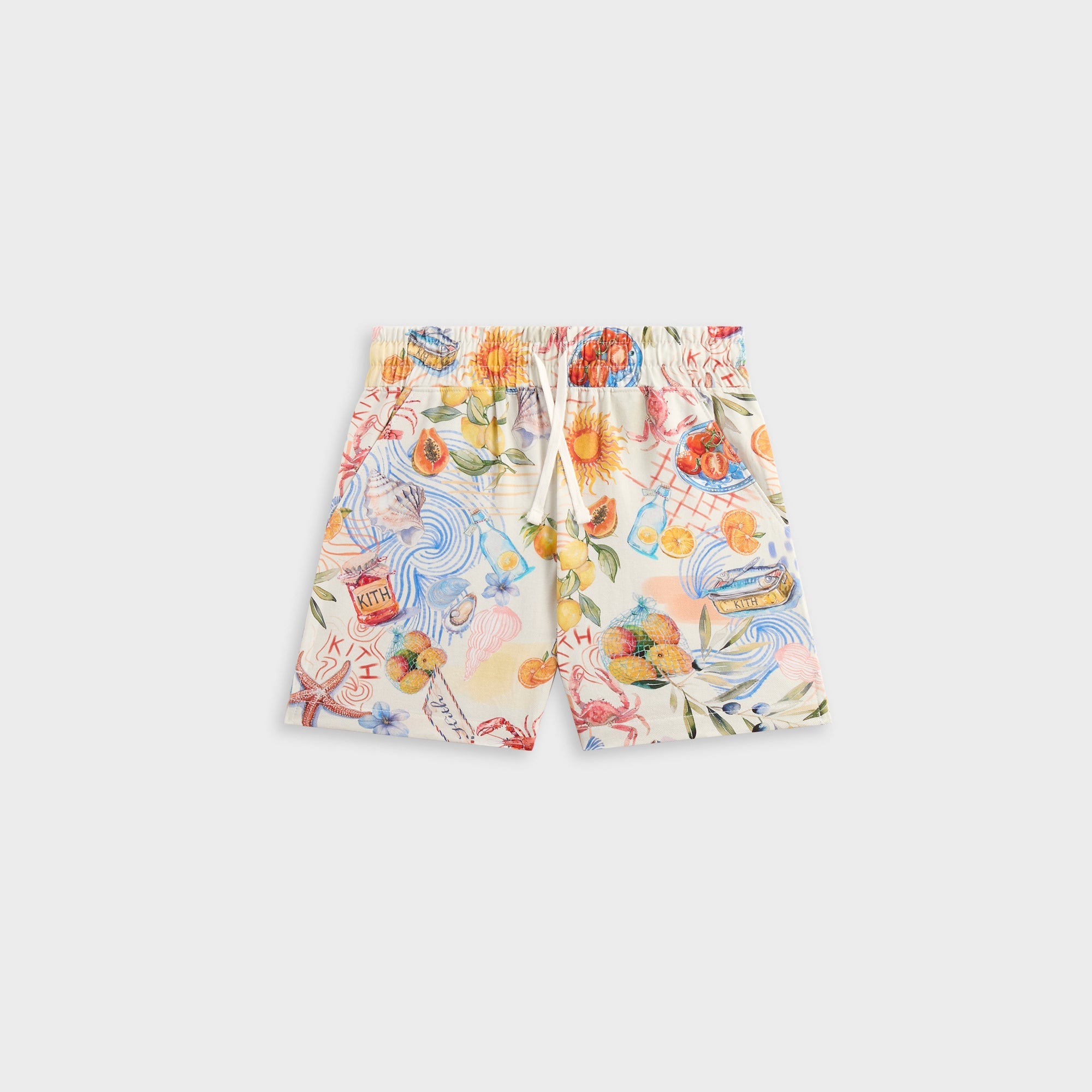 Kith Kids Summer Picnic Thompson Camp Short - Sandrift | Kith Sandrift