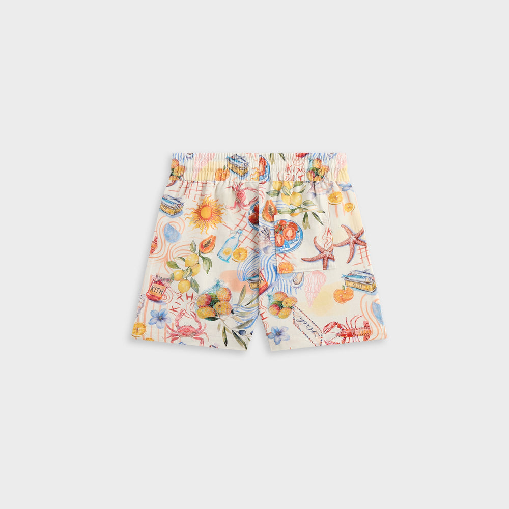 Kith Kids Summer Picnic Thompson Camp Short - Sandrift | Kith Sandrift