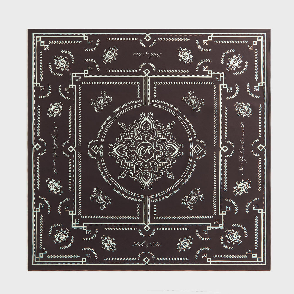 Kith Women Deco Printed Silk Cupro Scarf - Incognito | Kith Incognito
