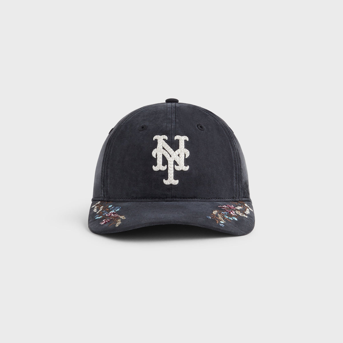 Kith & '47 for the New York Mets Cupro Linen Franchise LS Cap - Black | Kith Black