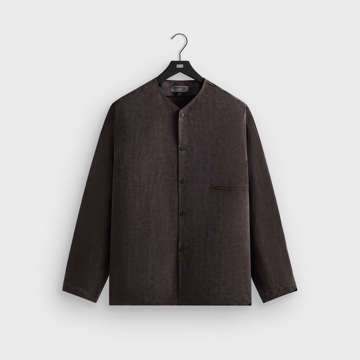 Kith Cupro Linen Caelen Shirt - Kindling | Kith Kindling