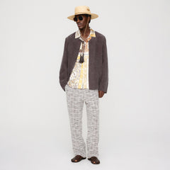Kith Cupro Linen Caelen Shirt - Kindling | Kith Kindling