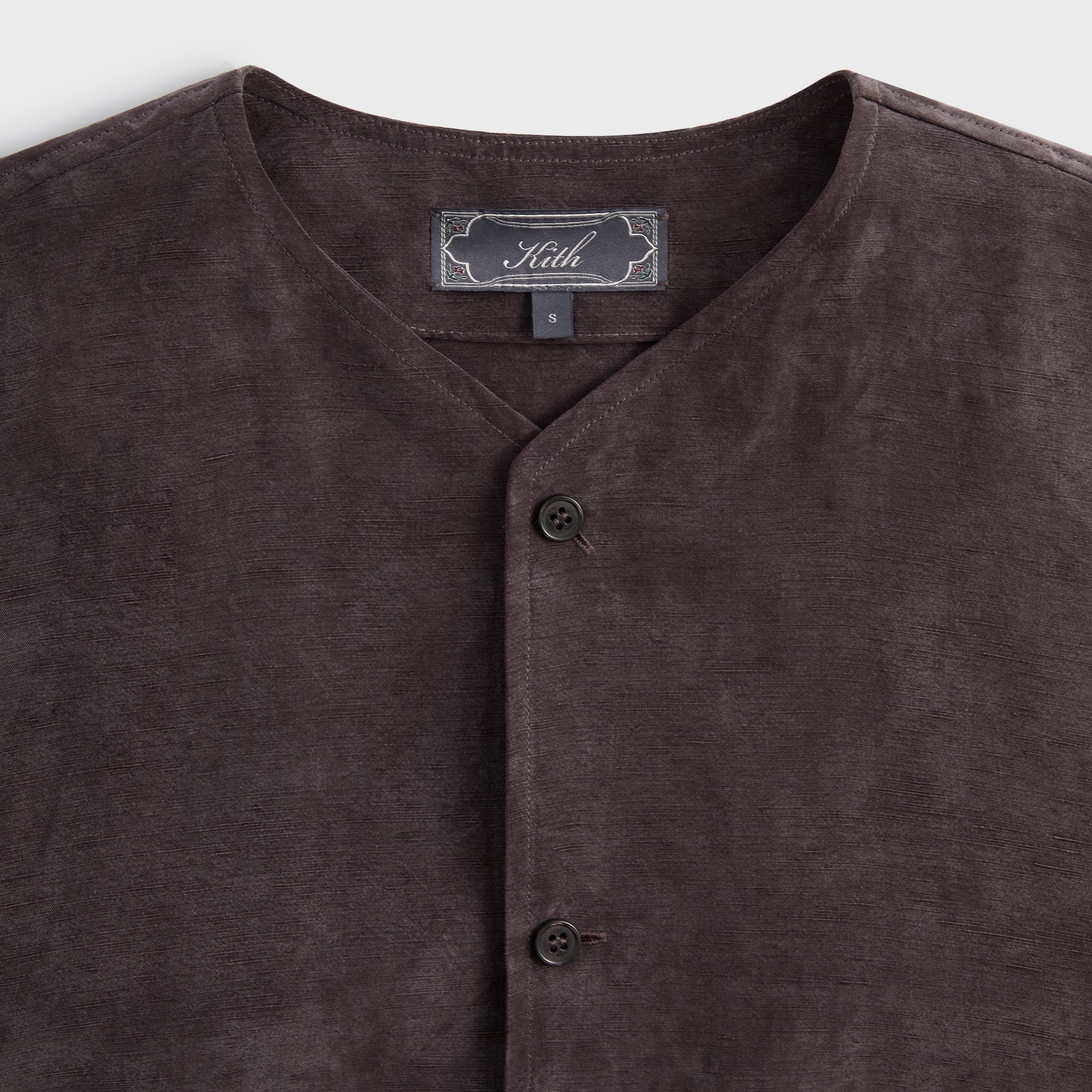 Kith Cupro Linen Caelen Shirt - Kindling | Kith Kindling