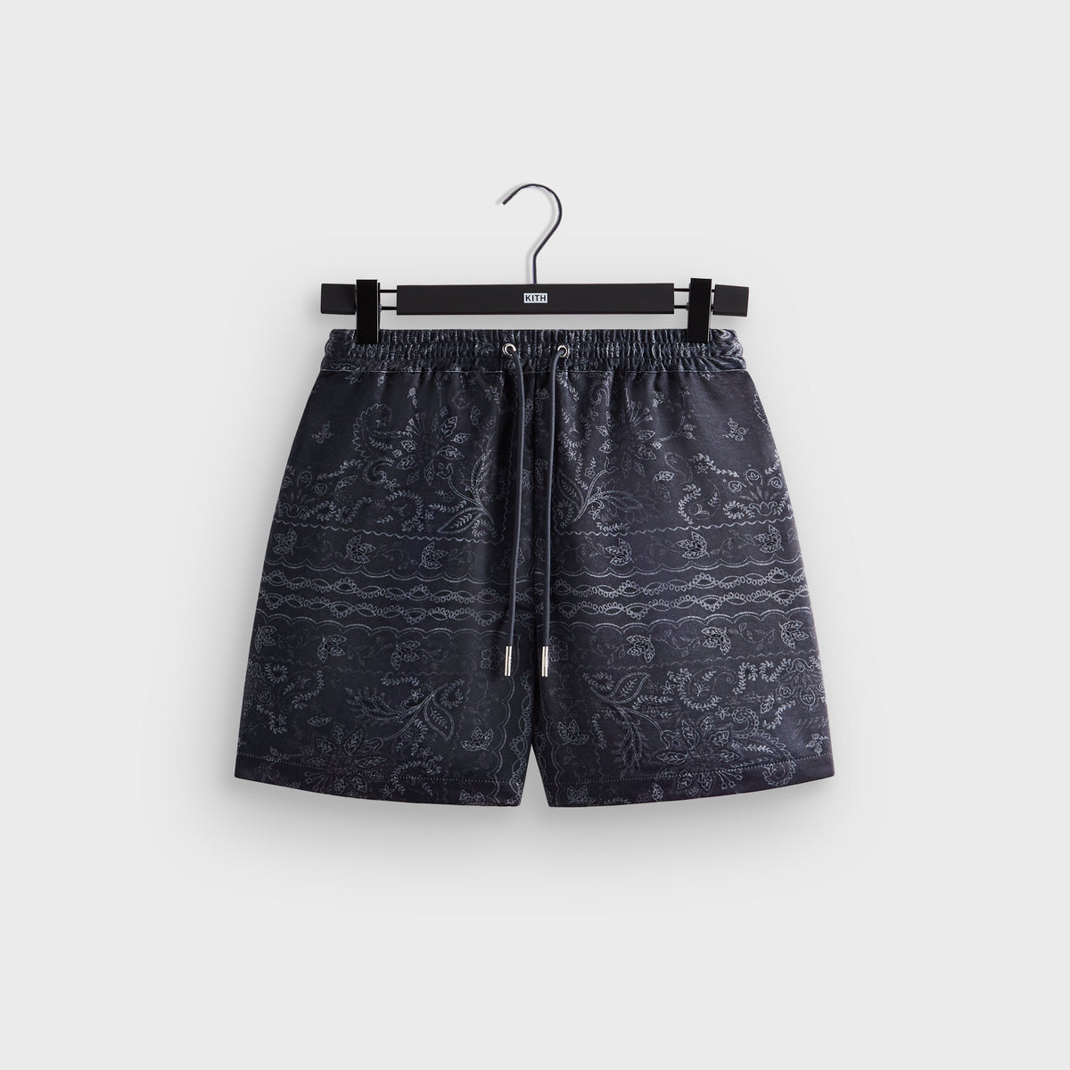 Kith Panelled Bandana Active Short - Black | Kith Black
