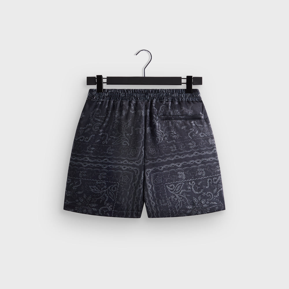 Kith Panelled Bandana Active Short - Black | Kith Black
