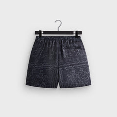 Kith Panelled Bandana Active Short - Black | Kith Black