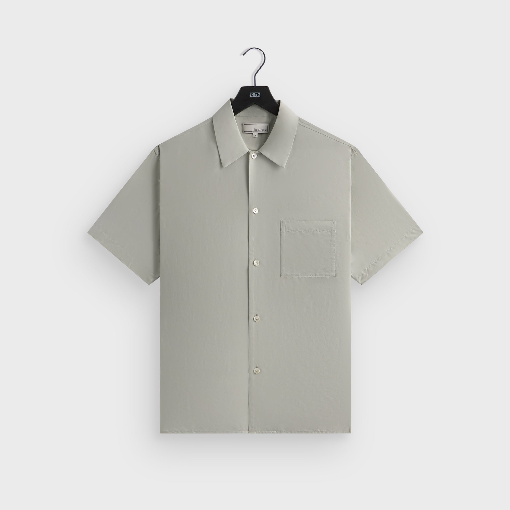&Kin Silk Habotai Beckham Buttondown - Palais | Kith Palais