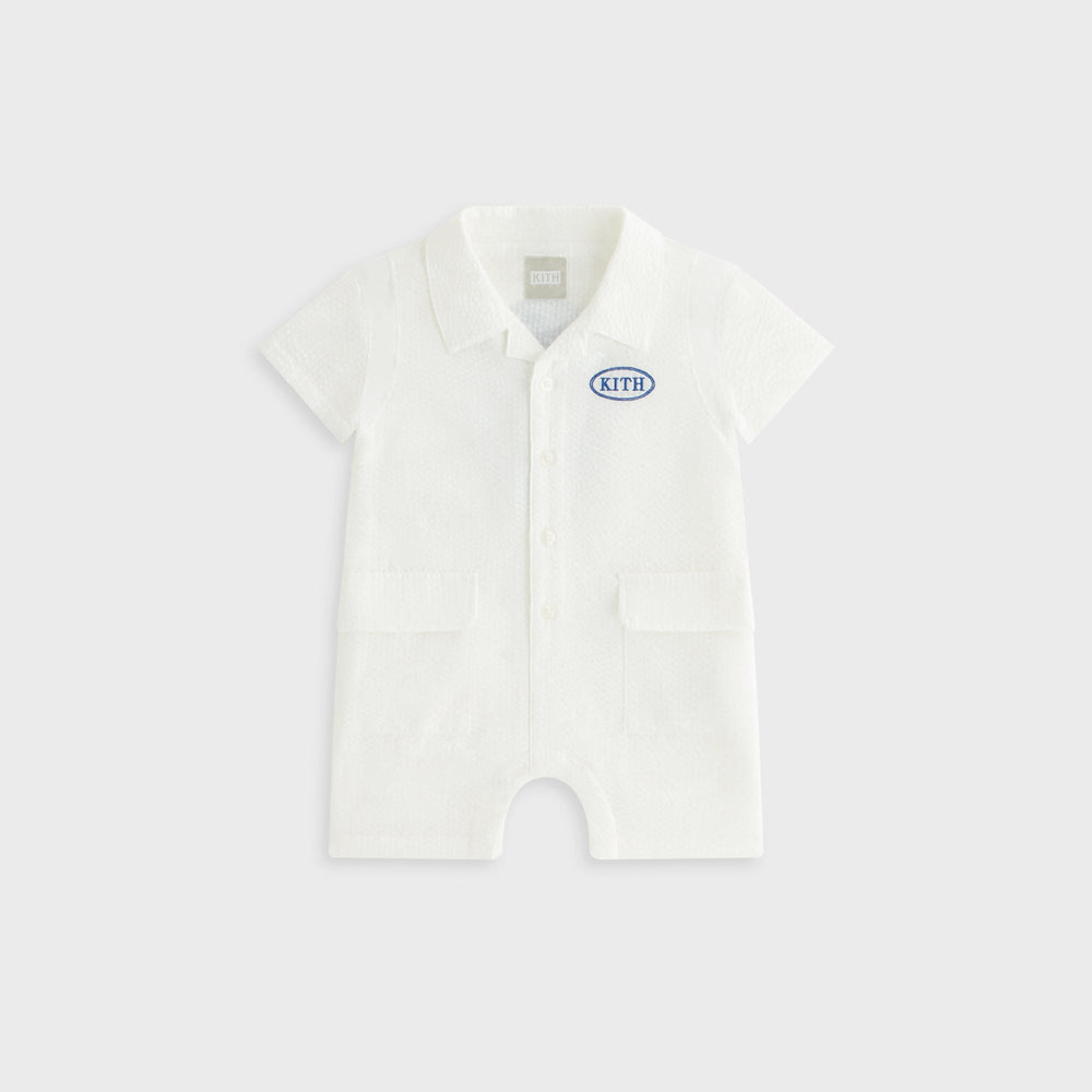 Kith Baby Seersucker Belmont Shortall - Silk | Kith Silk