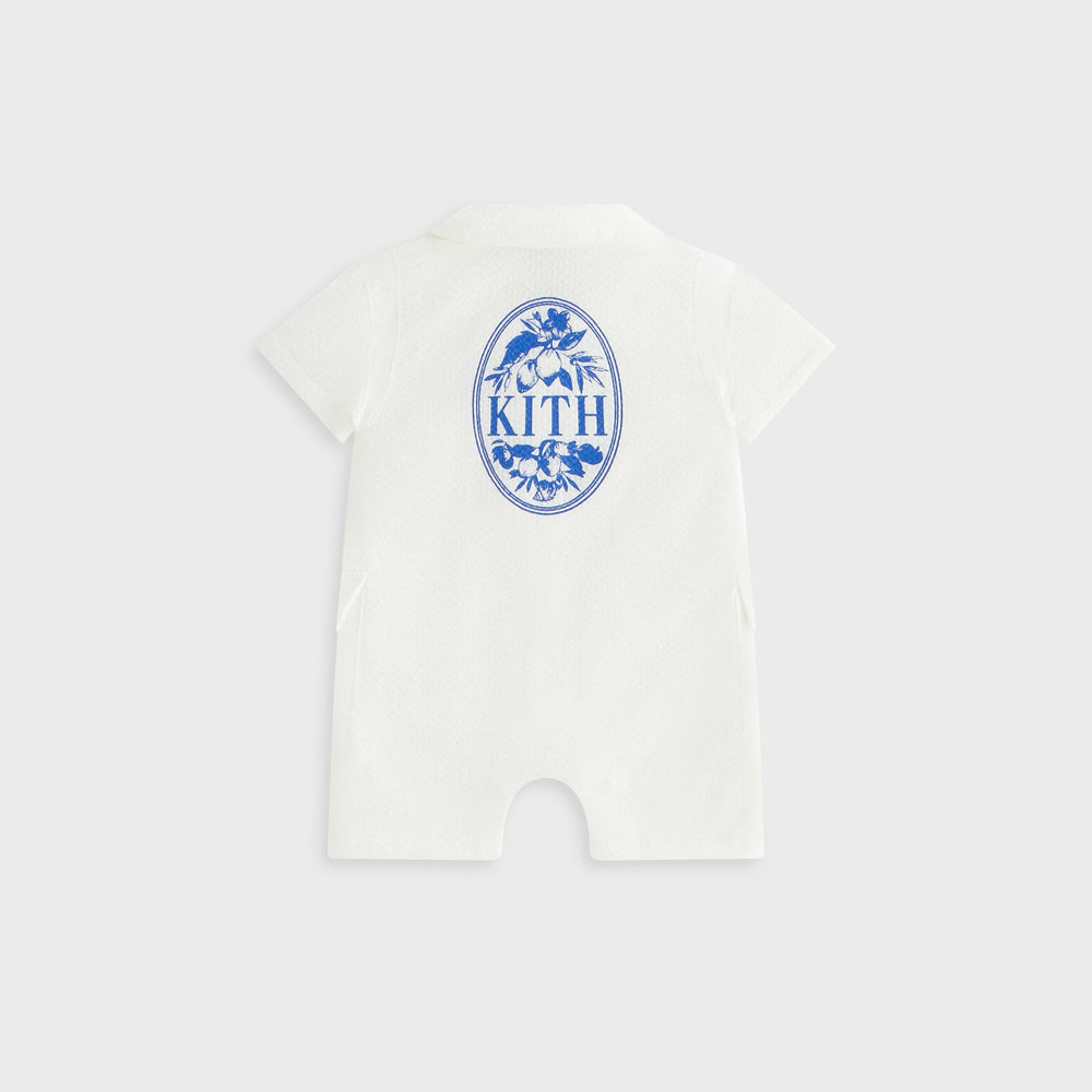 Kith Baby Seersucker Belmont Shortall - Silk | Kith Silk