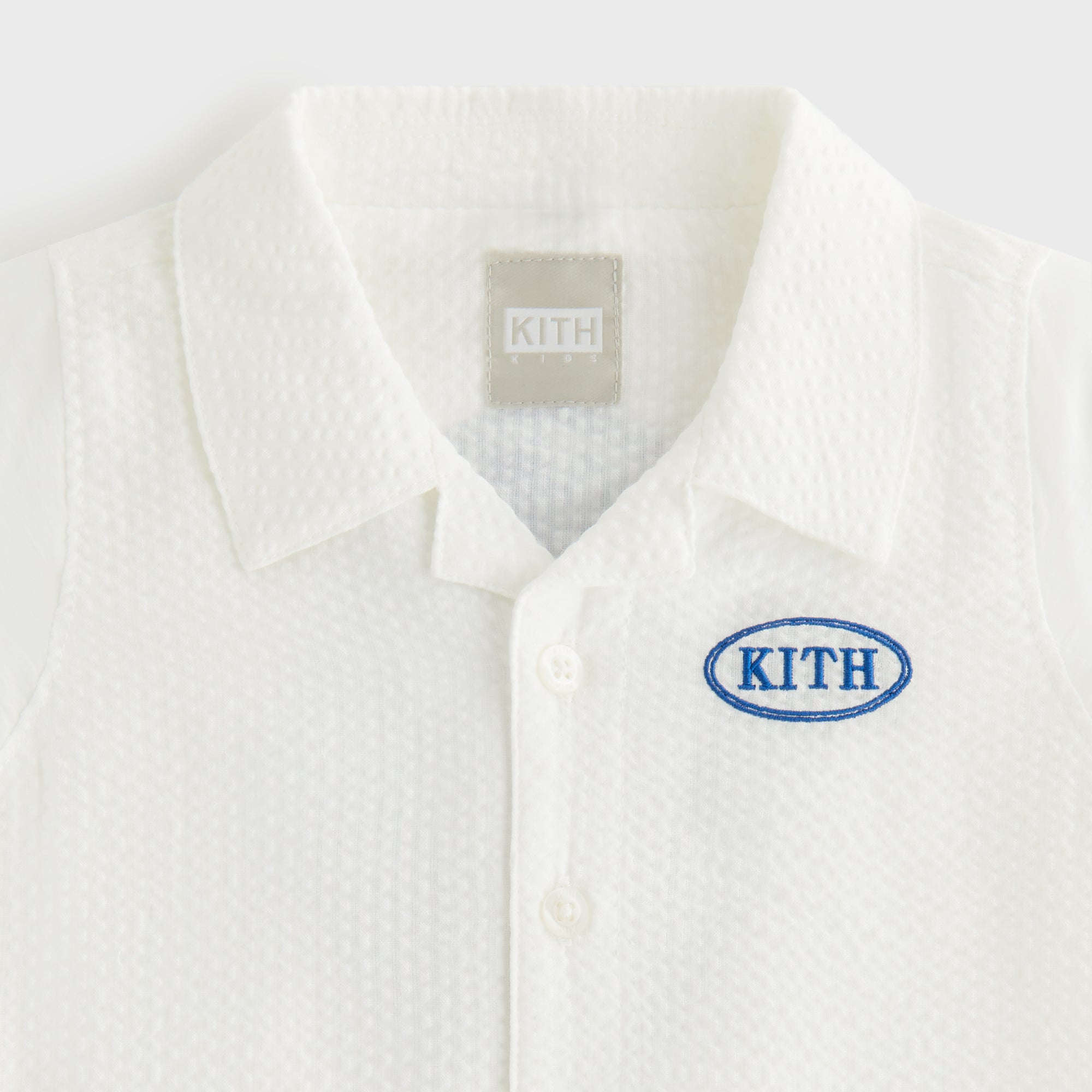Kith Baby Seersucker Belmont Shortall - Silk | Kith Silk