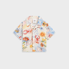 Kith Baby Summer Picnic Thompson Camp Shirt - Sandrift | Kith Sandrift