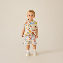 Kith Baby Summer Picnic Thompson Camp Shirt - Sandrift | Kith Sandrift