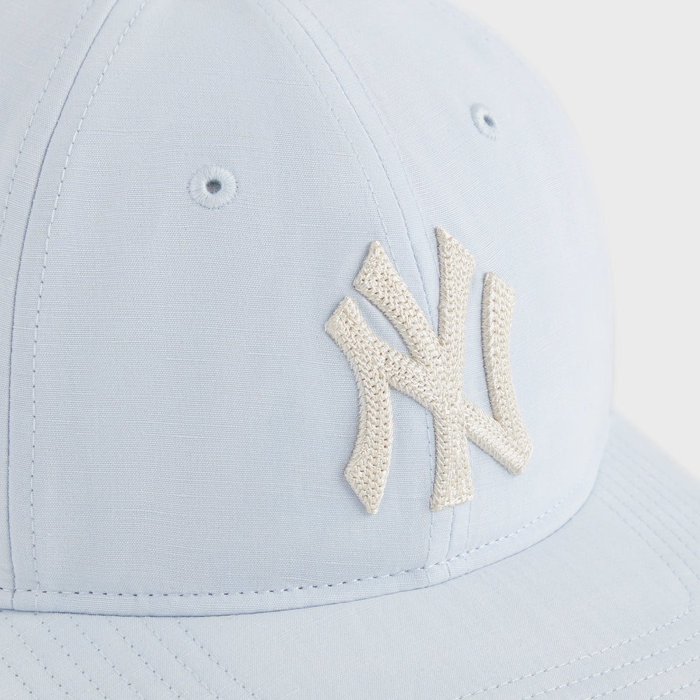 Kith & '47 for the New York Yankees Cupro Linen Franchise LS Cap - Lig | Kith Light Indigo
