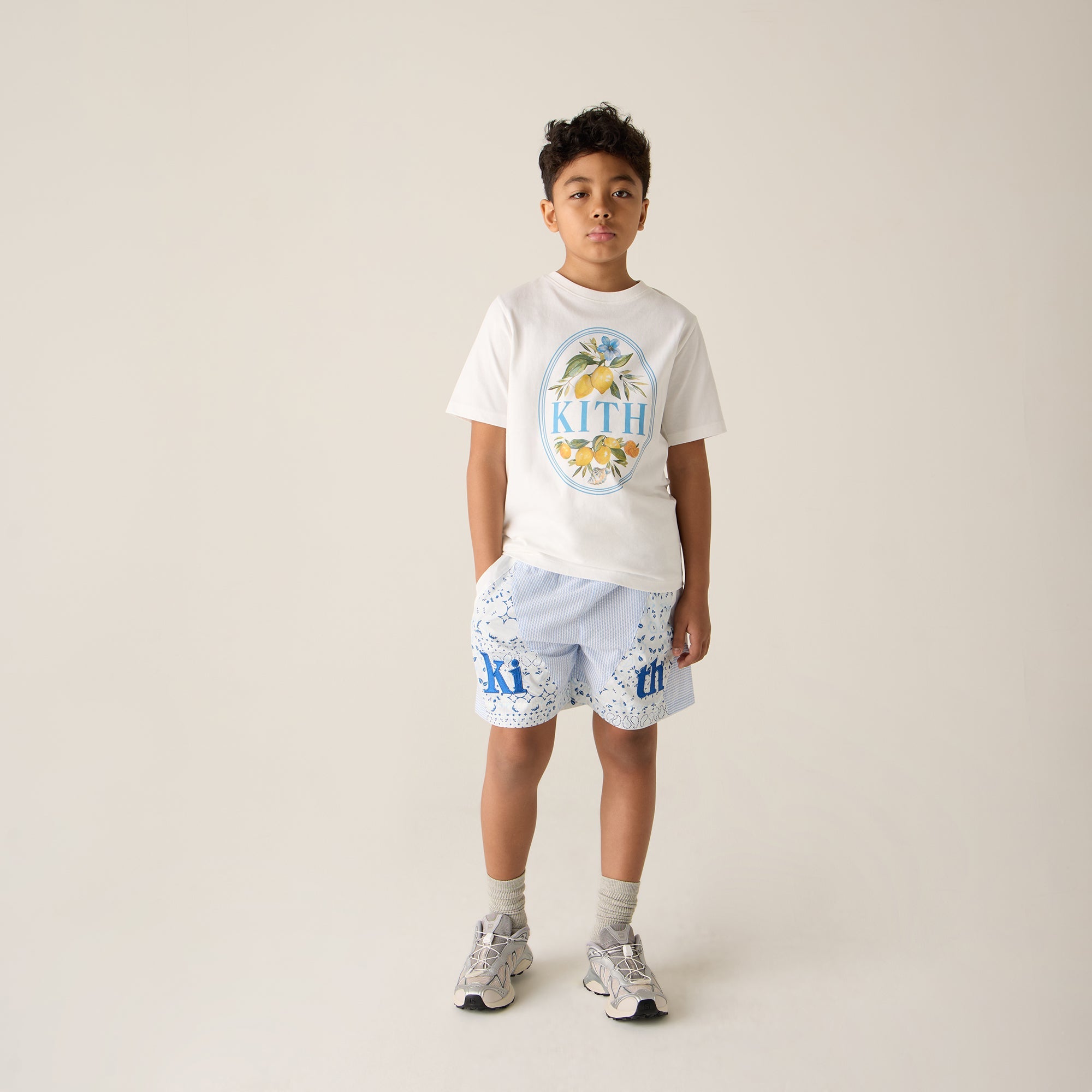 Kith Kids Summer Picnic Graphic Tee - White | Kith White