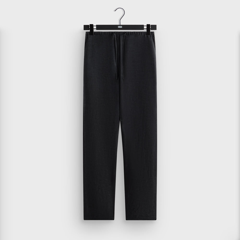 Kith Cupro Linen Grayson Pant - Black | Kith Black