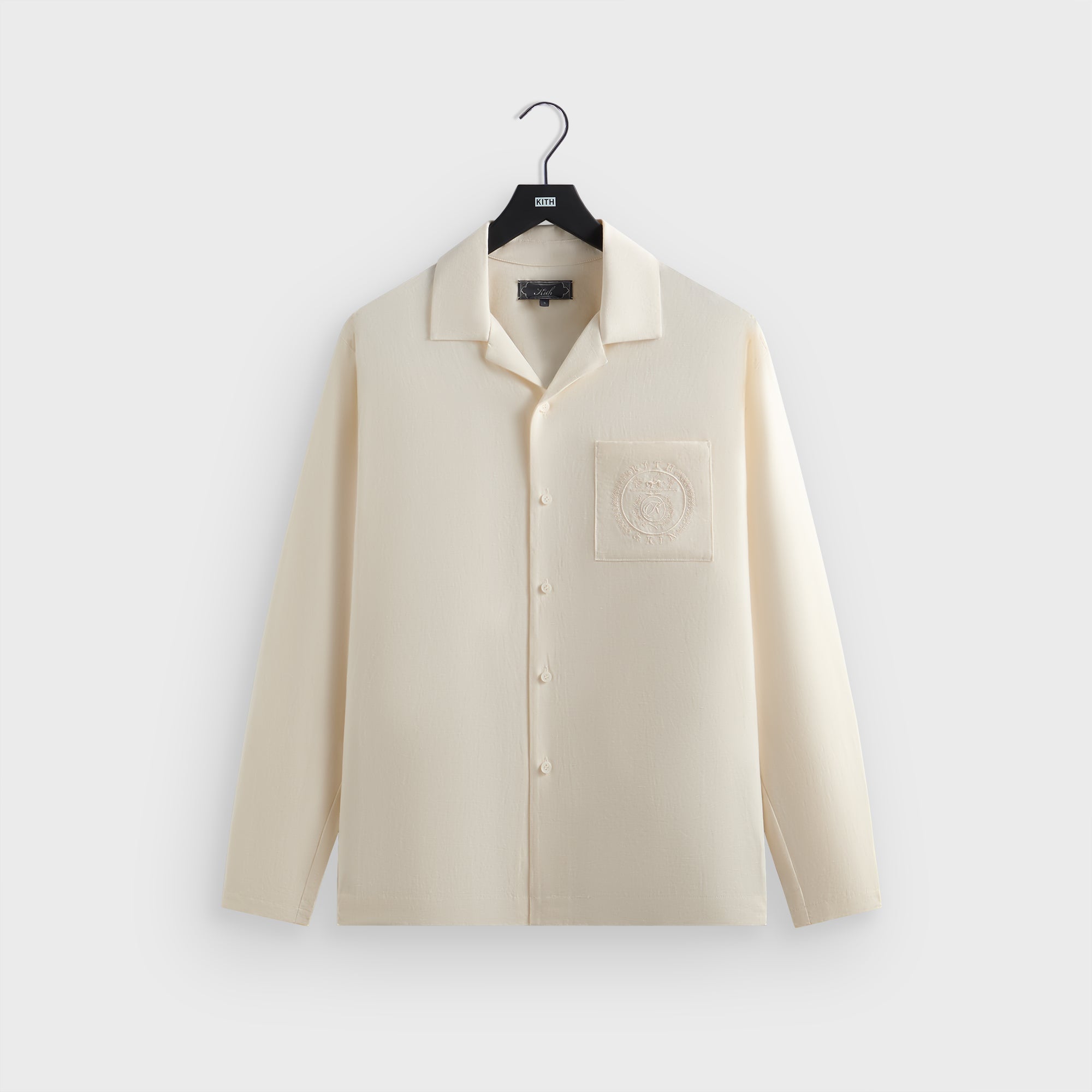 Kith Adonis Camp Collar Shirt - Sandrift | Kith Sandrift