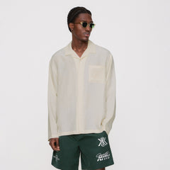 Kith Adonis Camp Collar Shirt - Sandrift | Kith Sandrift