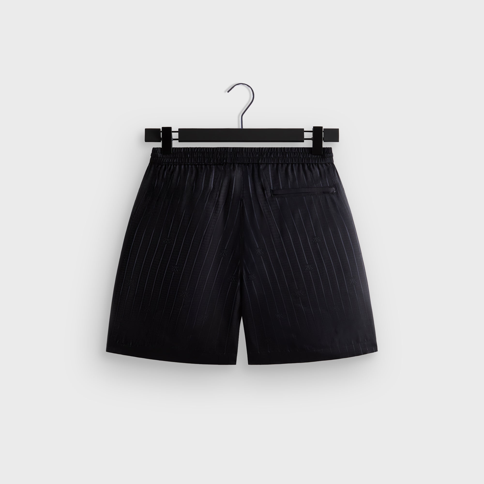 Kith Crest Logo Kylan Pull On Short - Black | Kith Black