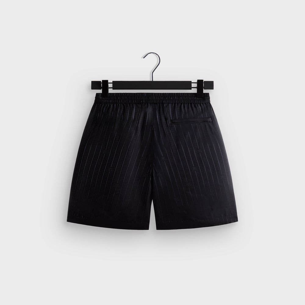 Kith Crest Logo Kylan Pull On Short - Black | Kith Black