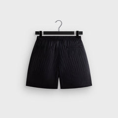 Kith Crest Logo Kylan Pull On Short - Black | Kith Black